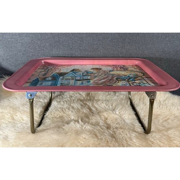 Vintage Angela Trotta Thomas Art Doll House Metal Tray - Picture 4 of 7